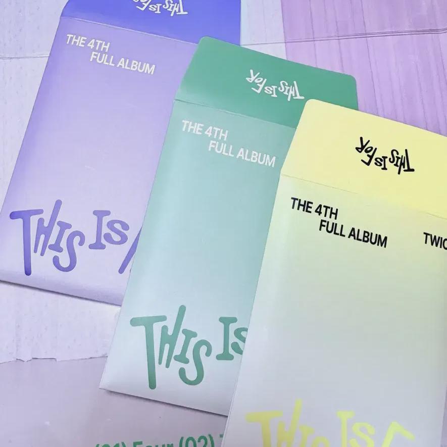 

Twice This Is For Pre-sale Bonus Photocard 3 Set