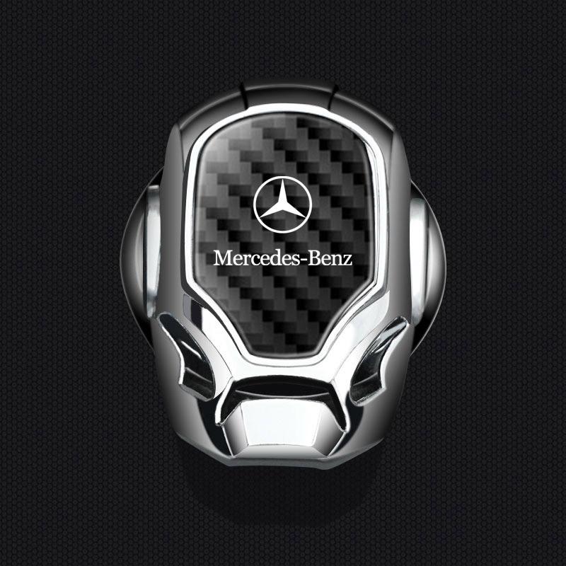Copertura protettiva per pulsante di avviamento one-click per auto, adesivo decorativo per pulsante interno per Mercedes Benz AMG A B C E S CLA GLA GLC CLS Classe G