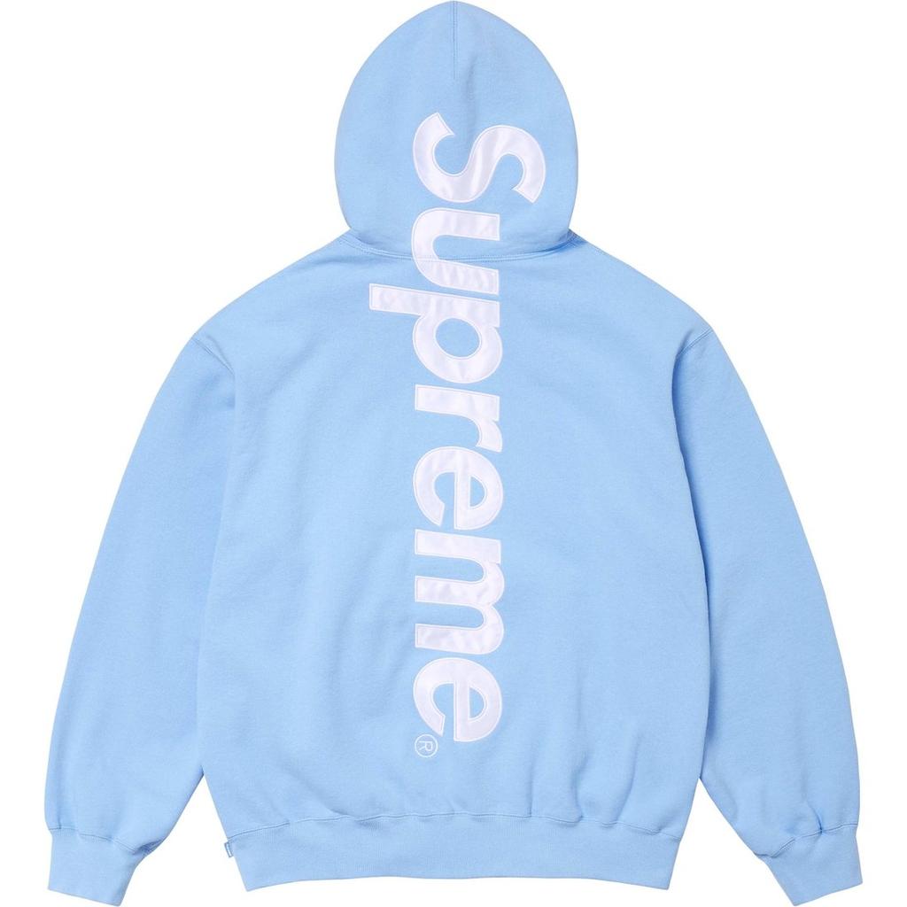 Supreme Moletom com aplicação de cetim SUP-FW24-051