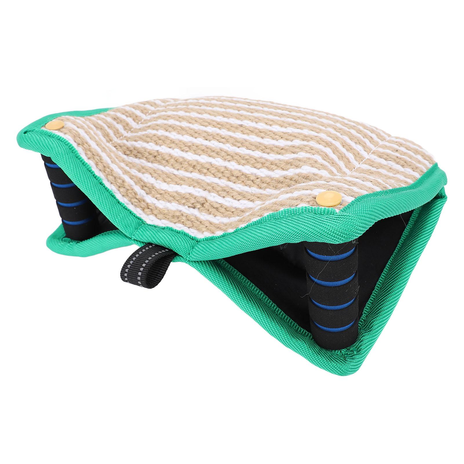 Dog Training Bite Pillow Jute Wear Resistant Effective Training Dog Bite Tug Toy for German Shepard Dog Supplies
