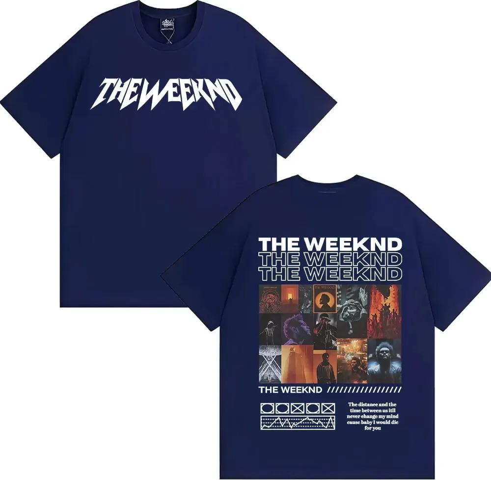 The Weeknd After Hours Til Dawn Album Cover TShirt Unisex Harajuku Gothic Tee HighQuality Pure Cotton Women And Unisex TShirt
