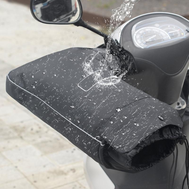 Motorcycle Bike Handlbe Bar Muffs Waterproof Winter Gloves Warm and Dry Hands