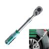 Adjustable Length Ratchet Spanner 90 Teeth Design Ergonomic Grip Professional Automotive Repair Ergonomic Handle Wrench