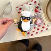 Cute dancing penguin for airpods4 apple bluetooth 2/3 generation AirPods pro3 earphone cover silicone