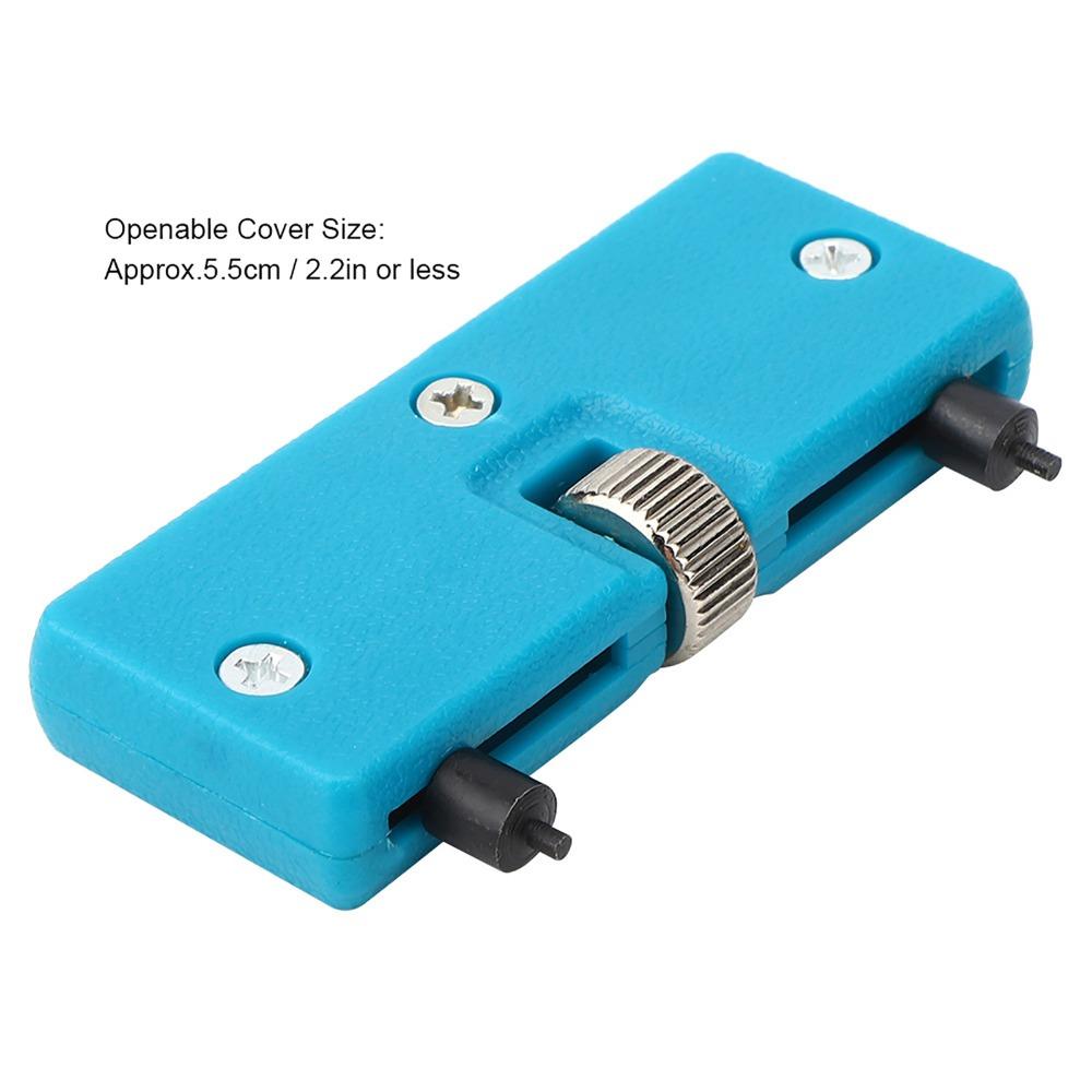 2pcs 2 Holder Watch Back Remover Tool Rectangle Shape Watch Battery Replacement Tool For Watchmaker