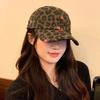 Amerikanischer Neuer Leopardenmuster Liebe Druck Trend Baseballkappe Herren- Und Damen-Großkopf-Sonnenschutz Verstellbar Hip Hop Sportmütze