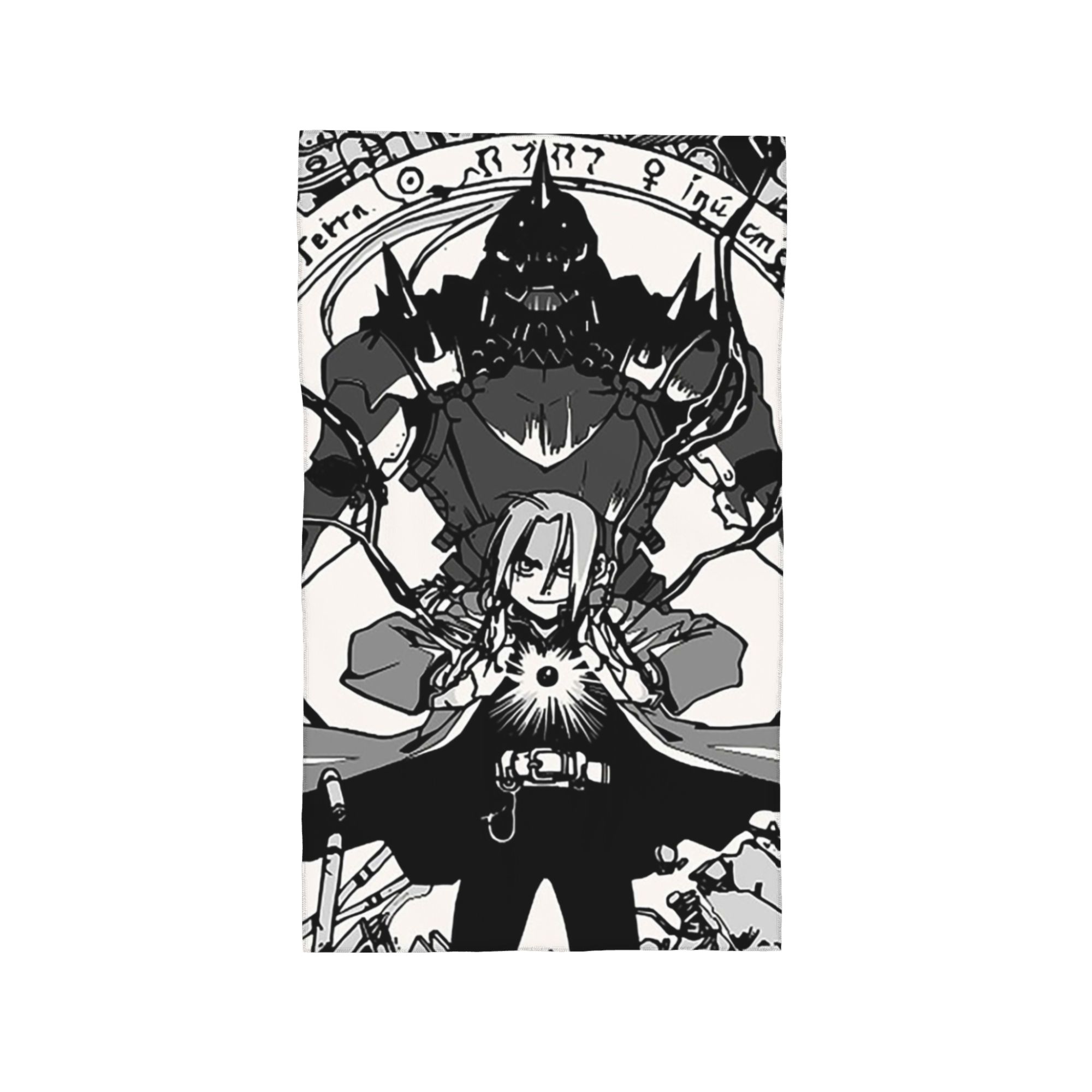 

Fullmetal Alchemist Anime Manga 4 Soft Face Towel Quick Dry Pool Bath Cotton Towels Breathable W40*H60(CM)