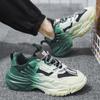 Punk Men Casual Shoes New Sneakers Male 2024 Chunky Walking Sport Shoes Trend Running Basketball Sneakers Outdoor Comfortable
