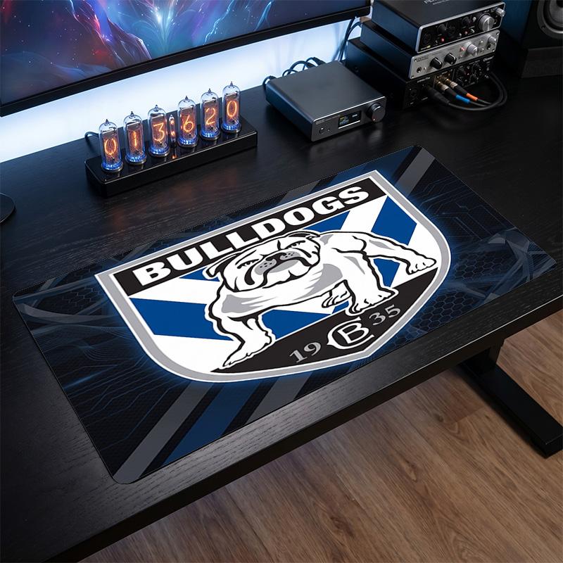 Canterbury-Bankstown Bulldogs Pattern Mousepad Anti?Slip Rubber Desk Pad For Gaming Working Desktop Decoration
