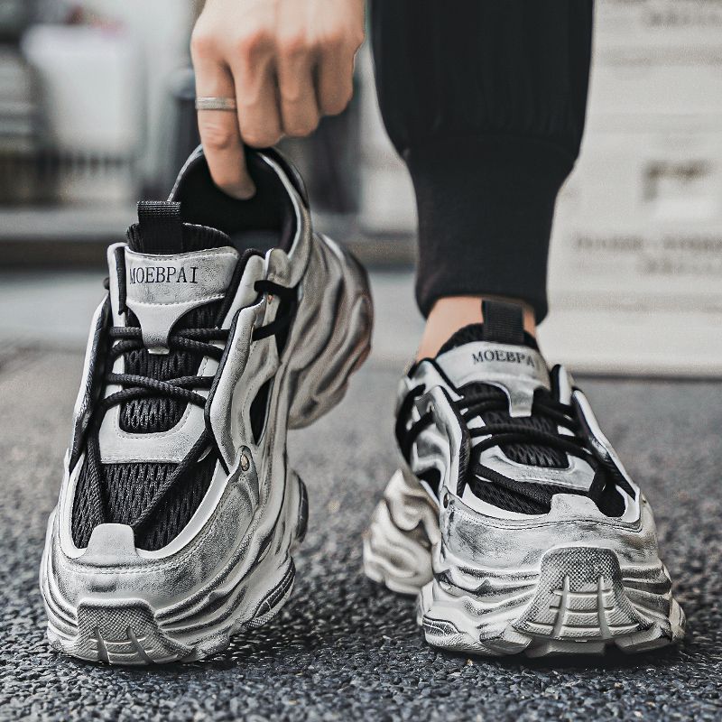 Fashion Cushioned Insole Male Sports Shoes Breathable Spring and Autumn Designer Outdoor All Brands Gym Walking Men's Casual Sneakers