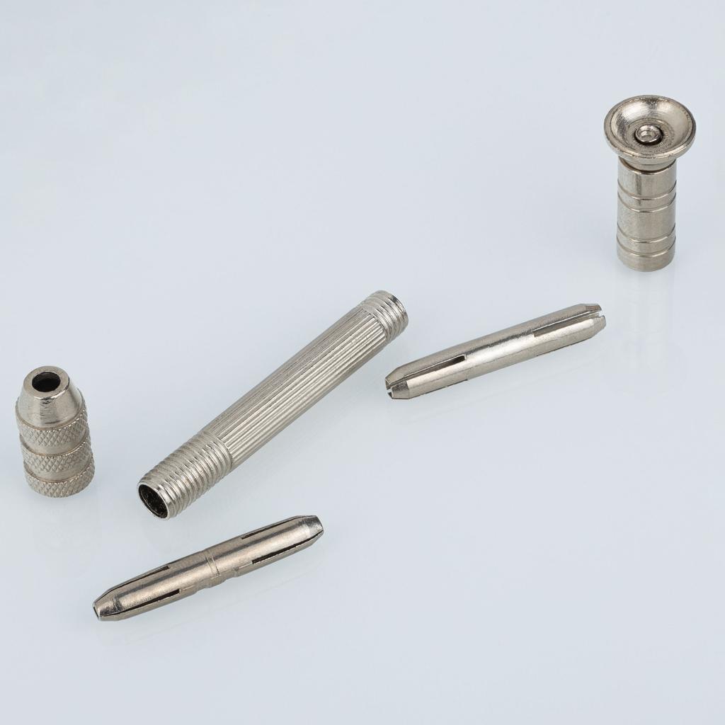 Handheld Mini Press Drill + Set of 10 Drill Bits 0.8-3mm for Wood Plastic DIY