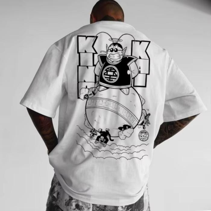 

Dragon Ball Trendy Hot Items Vintage Anime Graphics T Shirts Oversized Summer Loose Casual Women Tee Top Y2k Clothes Unisex S