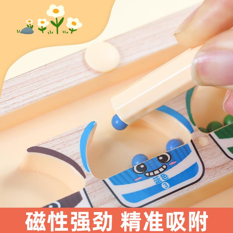 Intelligenzspielzeug für Kinder, magnetische Labyrinthperlen, Spielzeug für logisches Denken im Weltraum, Puzzle für die Früherziehung, magnetische Labyrinthperlen