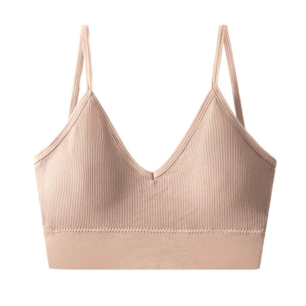 Soutiens-gorge sans fil pour femmes Push Up Bralette Soutien-gorge de Sport Yoga Soutien-gorge à Couvrance Totale Confort Soutien-gorge T-shirt Bretelles Fines Soutiens-gorge de Nuit pour Femmes Soutien Doux