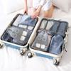 1PC With Thickened Portable Non-Woven Fabric Clothing Hanging Waterproof Pocket Travel Organizer Shoe Storage Bag