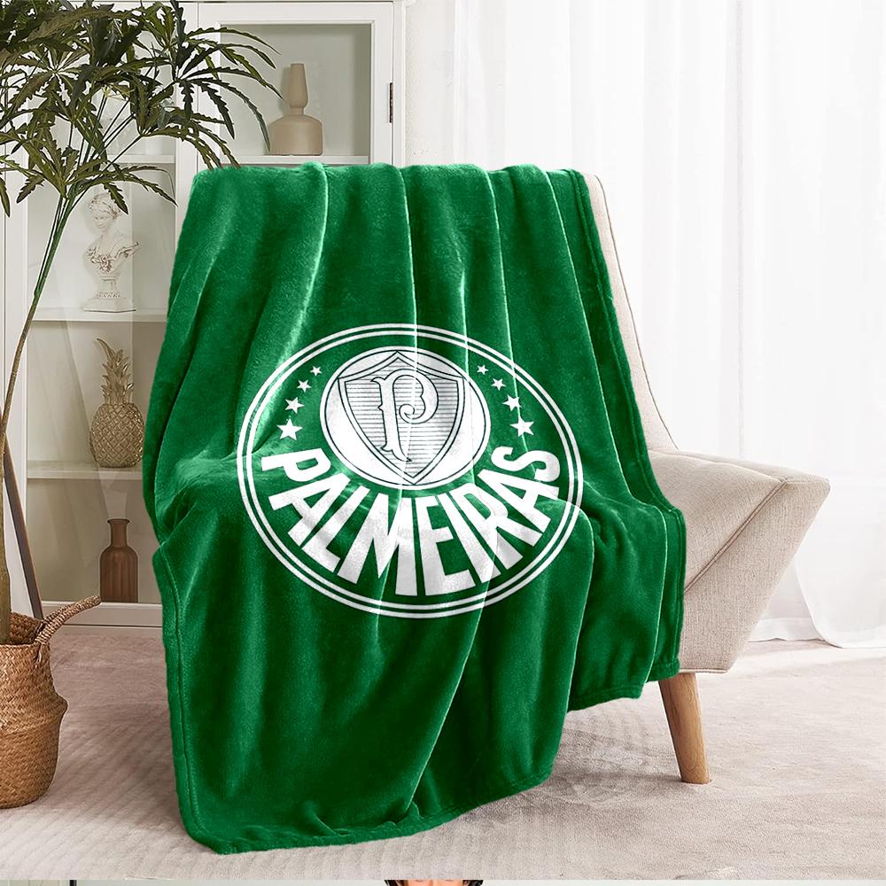 Palmeiras Motiv Aufdruck Decke - Perfekt für Sofa, Bett, Reisen & Outdoor | Maschinenwaschbar, Gemütlich & Langlebig.