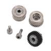 Extruderzahnrad Ni-beschichtet Gehärteter Stahl Vollmetall Filament-Antriebszahnrad für K1C K1 Maximaler 3D-Drucker Zubehör