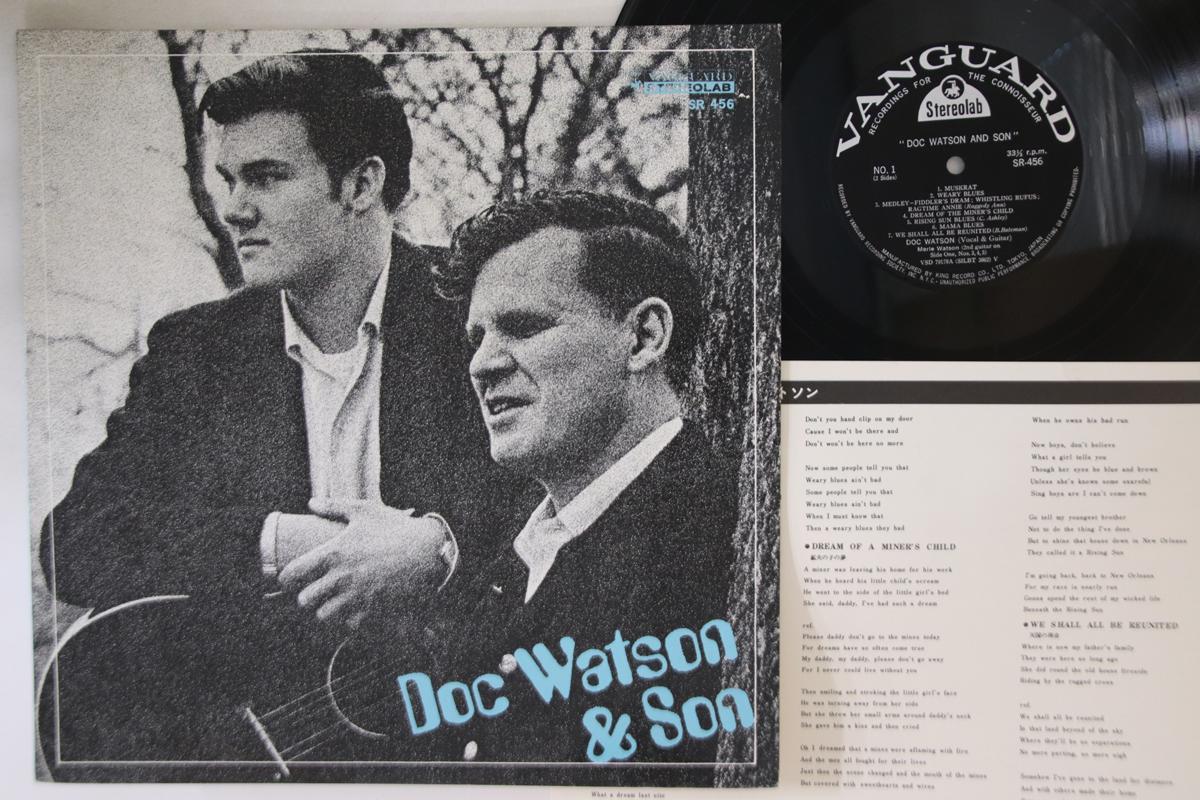 

LP Record DOC WATSON - Doc Watson And Son SR456 VANGUARD Japan Country Used