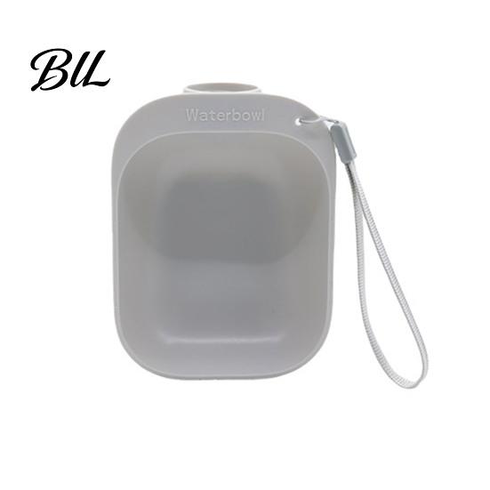 Outdoor Dog Water Bowl Bottle Topper Pet Dish Portable Feeder Travel Drinking with Lanyard for Dogs And Cats Camping Plastic Adapter