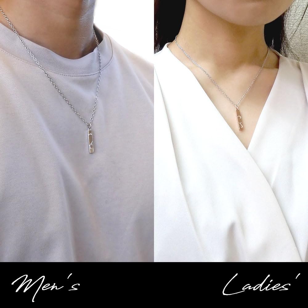 Zwei Paar Halskette mit Teddybär Diamant Chirurgenstahl Magnet Herz Set Geschenk Paar Accessoire gravierbar [Close Me] Herren Damen