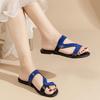 Fashion 2024 Women Summer Trend Anti-slip Flat Bling Slippers Outdoor Beach Women Fashion Slip On Lightweight Sandals Shoes for Women