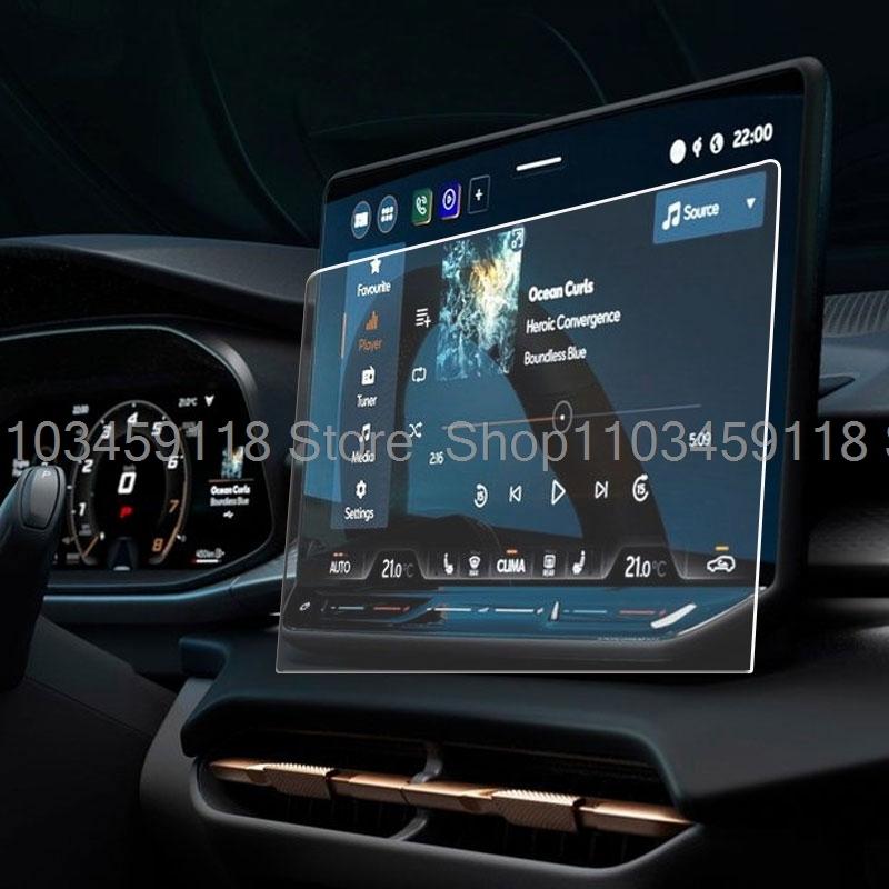Screen Protector Tempered Glass For Cupra Terramar 2025 2026 Car Radio Gps Navigation Anti-scratch Accessories