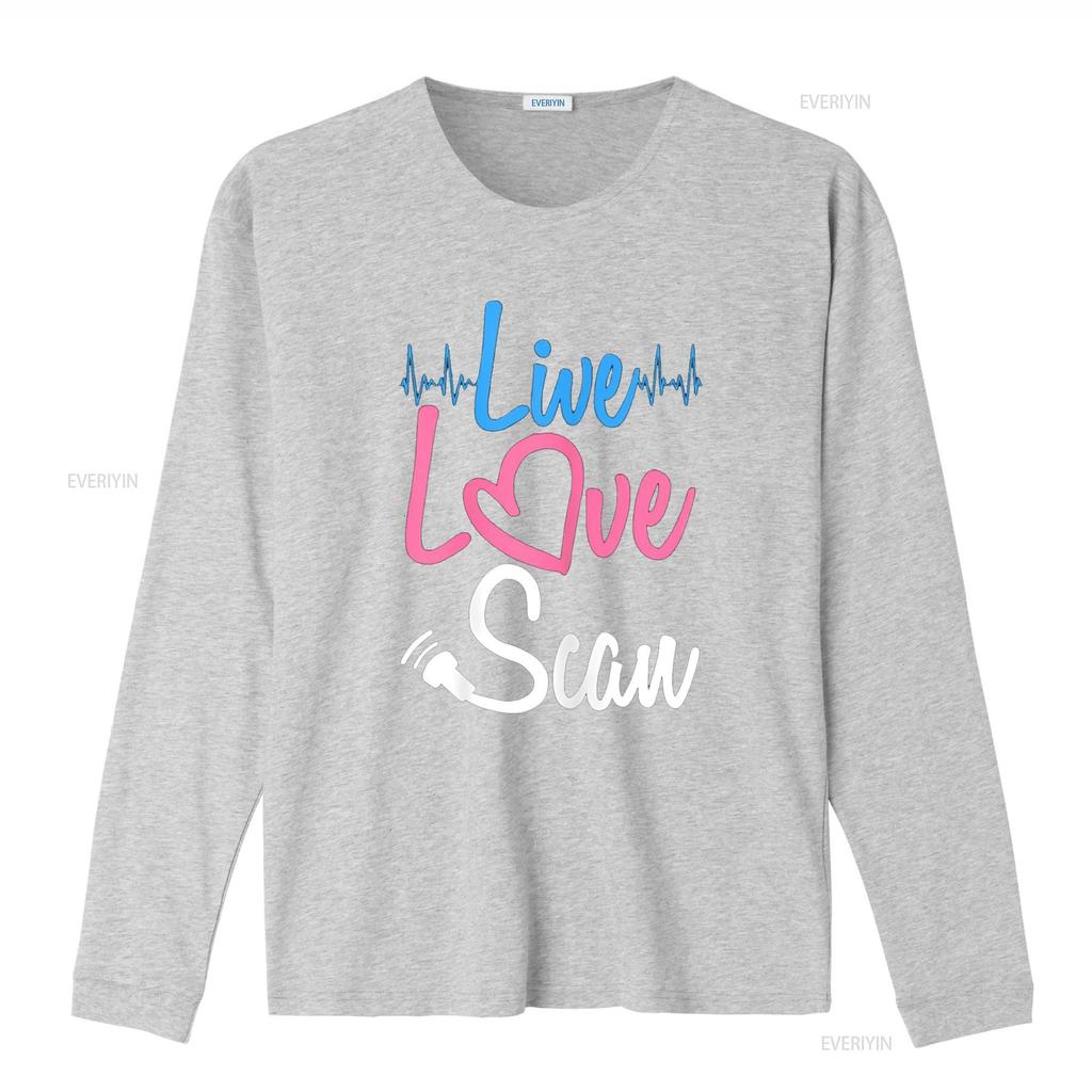 Ultrasound Tech Sonographer Live Love Scan T Shirt vintage Washed graphic Unisex Stylish streetwear Stretched Casual homme Soft