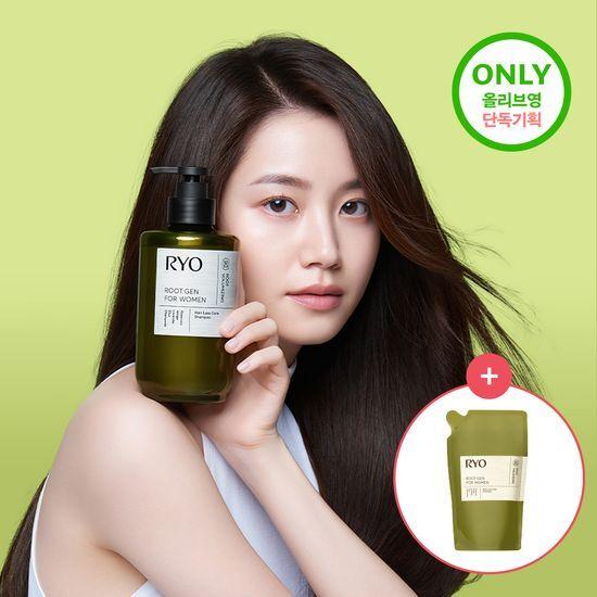 

Ryo Rootzen Women s Custom Volume Hair Loss Treatment Shampoo 353ML+353ML