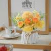 Artificial Flowers Desktop Ornament for Living Room and Dining Table Decoration