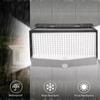 468LED Solar Power PIR Motion Sensor Wall Light 3 Working Modes Waterproof Security Solar Lights for Garden Path Yard Garage