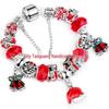 Women's Red Crystal New Year Bracelet Jewelry Gift