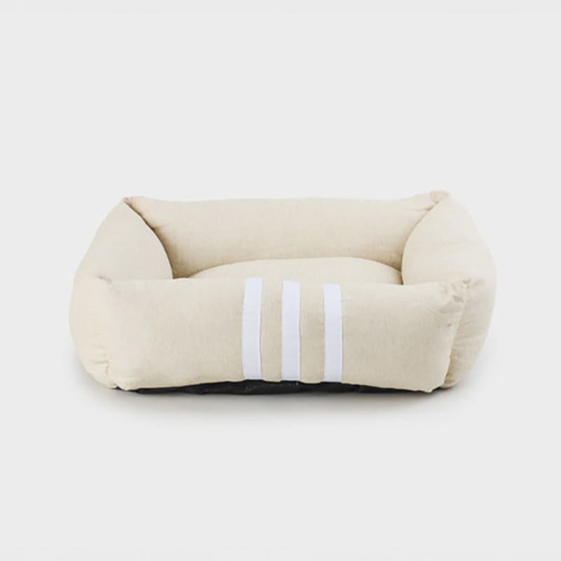 [Pet] Striped Square Bed 50X40Cm