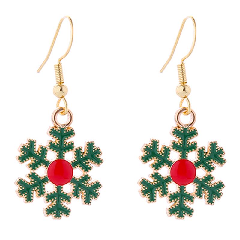 Christmas Earrings: Small Santa, Reindeer, Snowman Studs