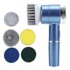 Electric Cleaning Brush with 5 Replaceable Brush Heads 3 Speed Settings IPX7 Water Proof Rechargeable Rotating Electric