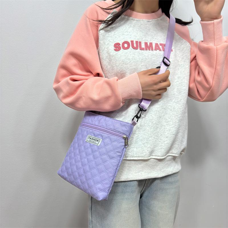 2024 Trendy Minimalist Argyle Handbags: Women's Crossbody & Shoulder Bags