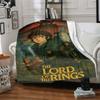 1pc Lord of the Rings Flannel Blanket - Soft Warm Throw for Home, Office, TravelL1346