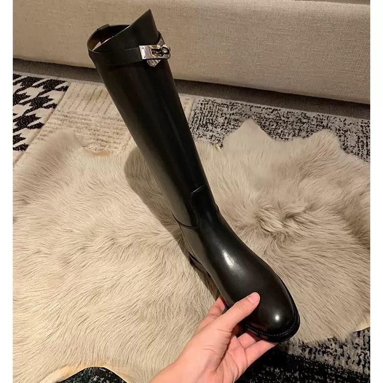 Long knight boots women`s autumn and