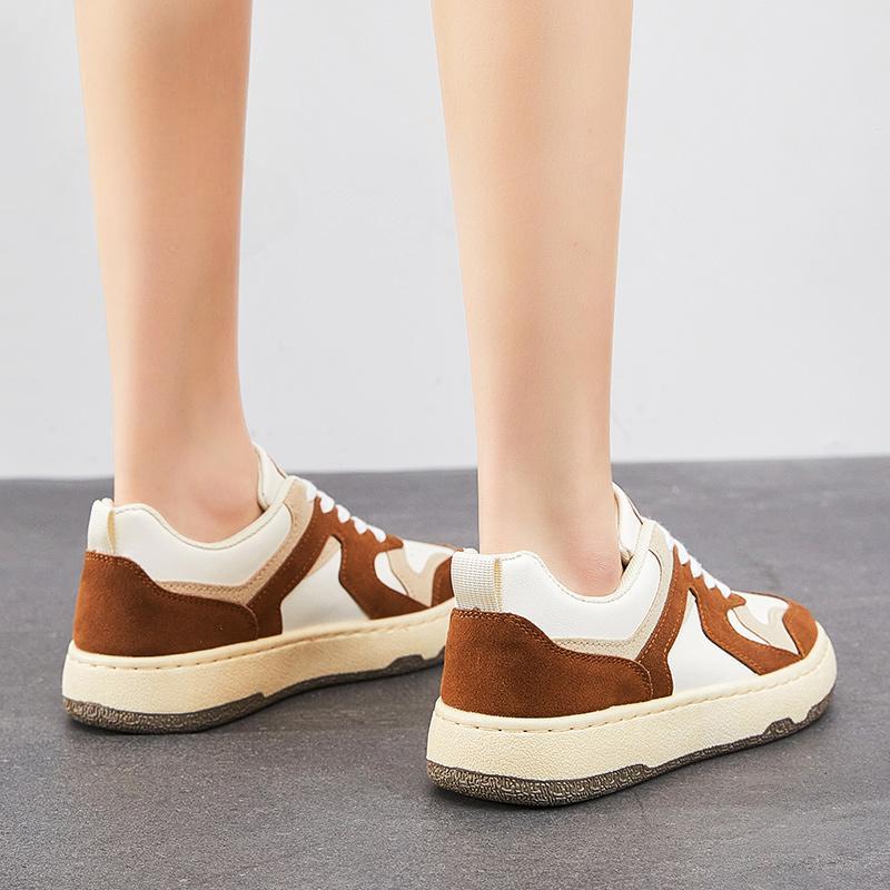 Casual Shoes Women Flat  Designer Spring Fashion Lace Up Women Sneakers Comfort Lightweight Non Slip Sports Shoes Female