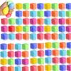 Slow Rising Stress Cube Fidget Toys, Squishy Balls Sensory Fidget Toys For Kids Adults, Classroom, Party Favors Pull Stretch Squ