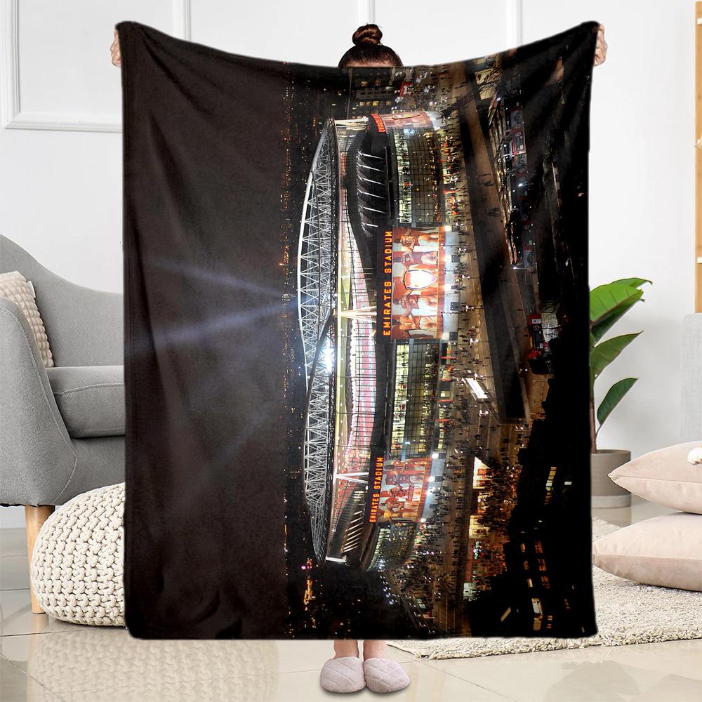 Ac Milan Celebration Blanket Durable Comfort Suitable for Office Couch Picnics for All Occasions Warmthful Decor