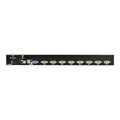 Commutateur KVM PS/2 USB 8 Ports STARTECH - Empilable Sur Rack Avec OSD