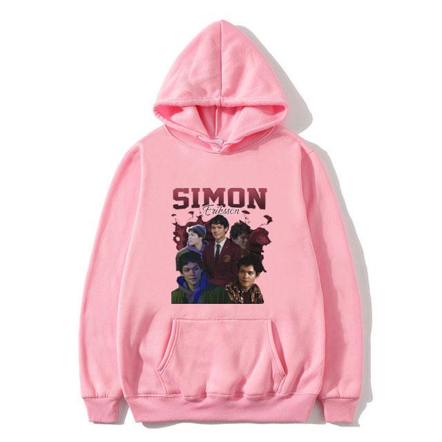 Simon Eriksson Omar Rudberg Grafická Mikina Pánská Dámská Ležérní Vintage Mikina Pánská Vysoce Kvalitní Fleecová Bavlna Pulovr Mikiny s Kapucí