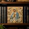 Materiali Artistici per Hobbisti Fai da Te Kit Perle di Gesù, Pittura Diamante per Adulti, Mosaico Cristiano Accessori Creativi per Camera da Letto Artigianato Gemme di Cristo Artigianato,