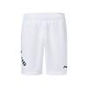 Li Ning Badminton Series Logo Letter Print Comfortable Casual Shorts Unisex Shorts White AAPT059-2