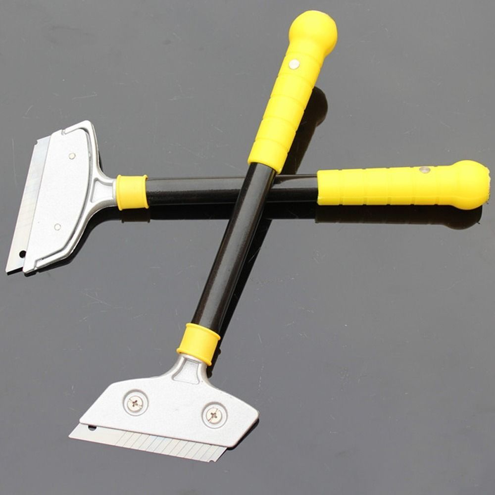 Heavy Duty Floor Cleaning Scraper Long Handle Wall Brick Spatula Floor Cleaning Tools Wall Brick