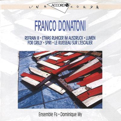 CD FRANCO DONATONI, ENSEMBLE FA, DOMIN - Portret 206232 Accord 1997 Franța Clasic Folosit