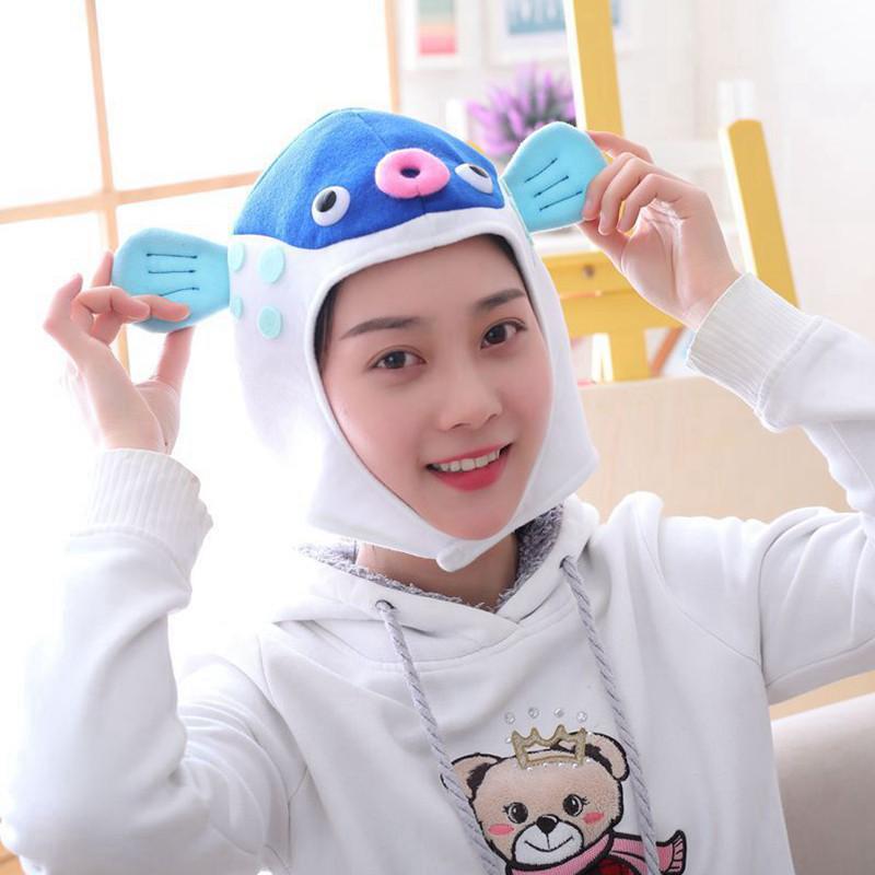 Globefish Shaped Headgear Super Cute Funny Photo Props Costume Hats