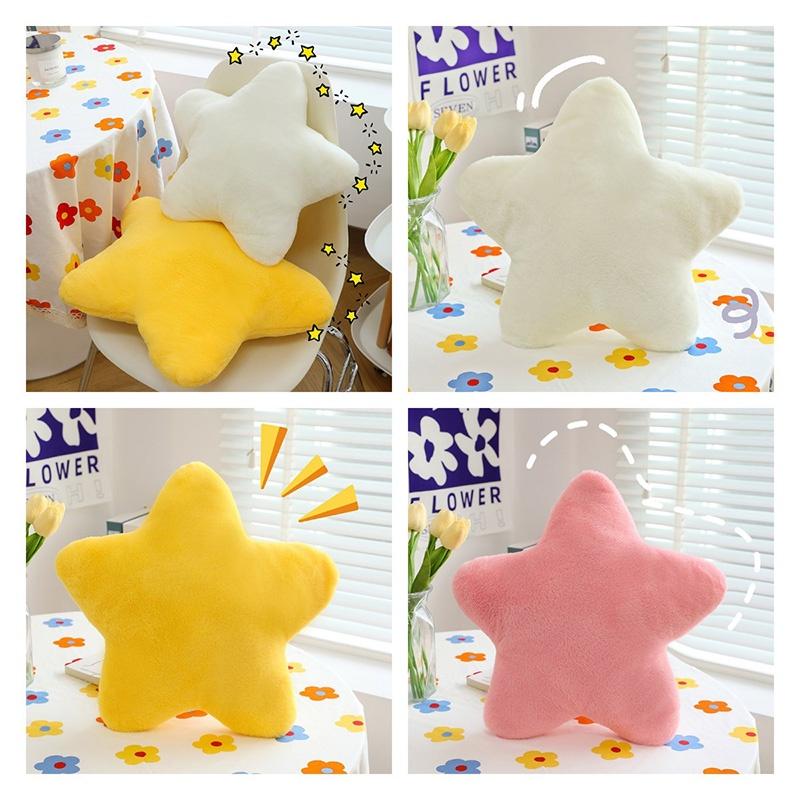 Ins Style Star Pillow Soft And Cute Plush Toy For Sleeping And Decor