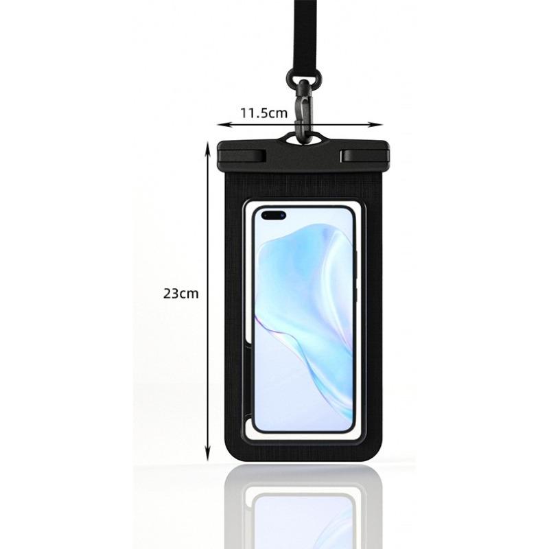 Mobile Phone Waterproof Bag - Touchscreen Waterproof for Swimming, Suitable for Diving, Seaside Drifting, Transparent Waterproof Cover