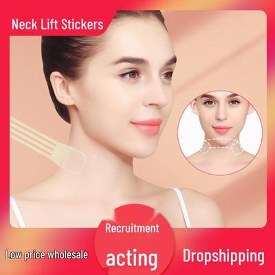 Portable Invisible Neck Tightening Patch for Wrinkle Reduction